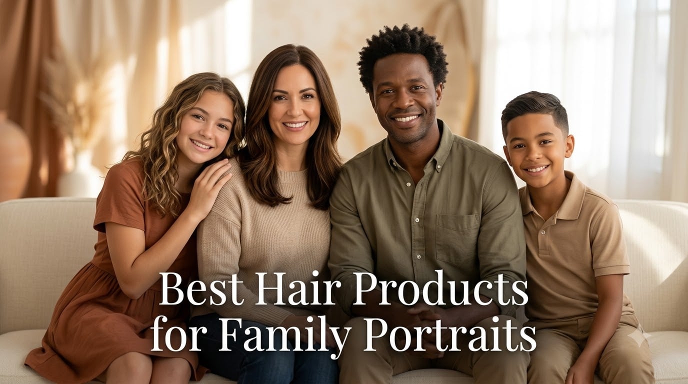 Best Hair Products for Family Portraits