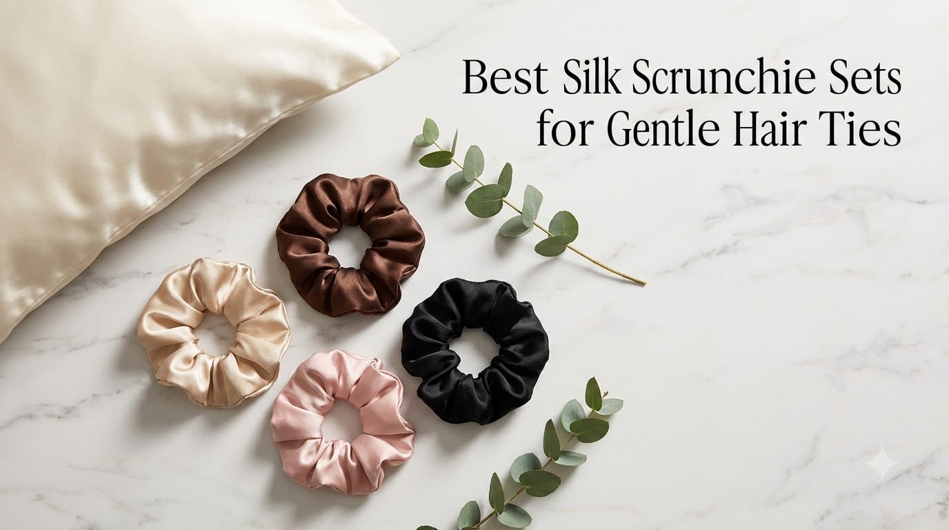 Best Silk Scrunchie Sets for Gentle Hair Ties
