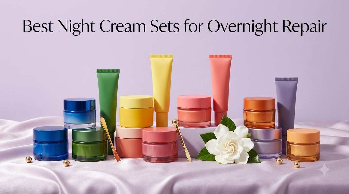 Best Night Cream Sets for Overnight Repair