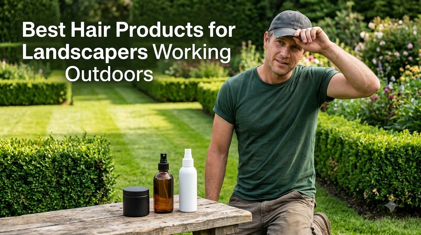 Best Hair Products for Landscapers Working Outdoors
