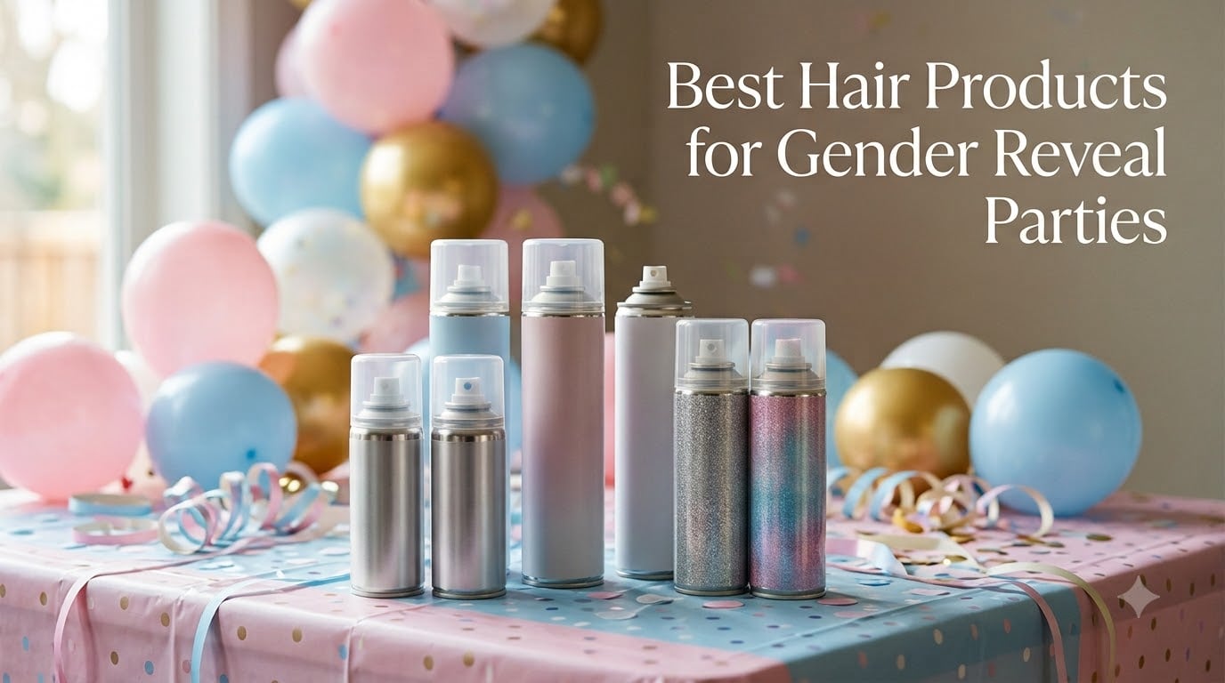 Best Hair Products for Gender Reveal Parties