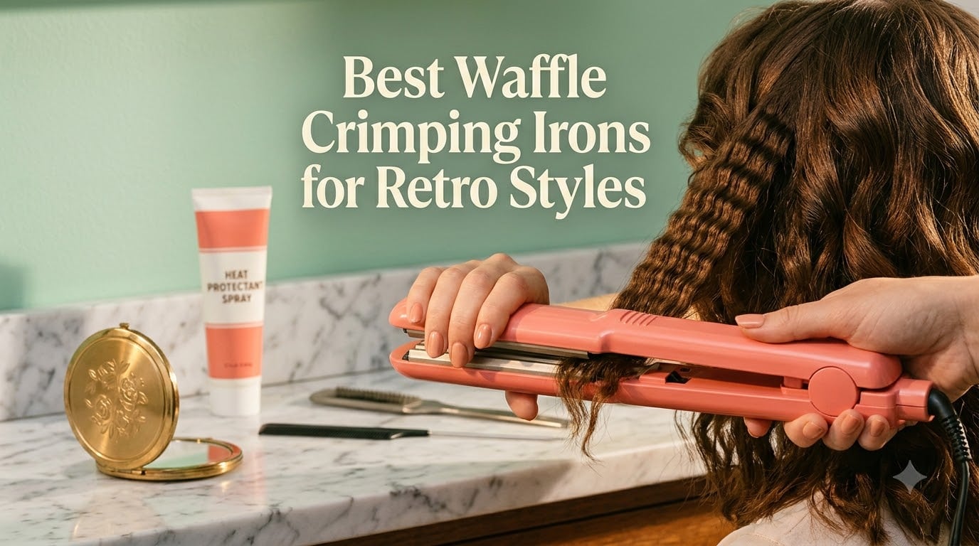 Best Waffle Crimping Irons for Retro Styles