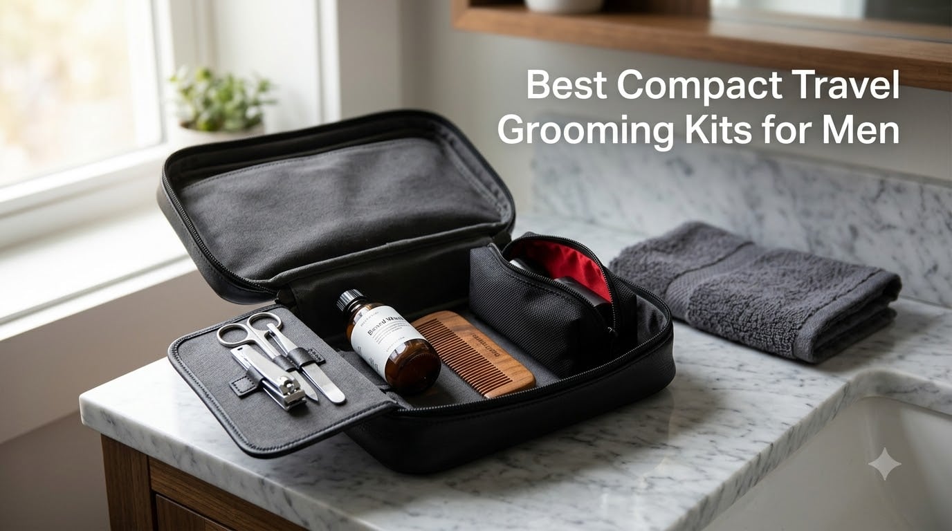 Best Compact Travel Grooming Kits for Men