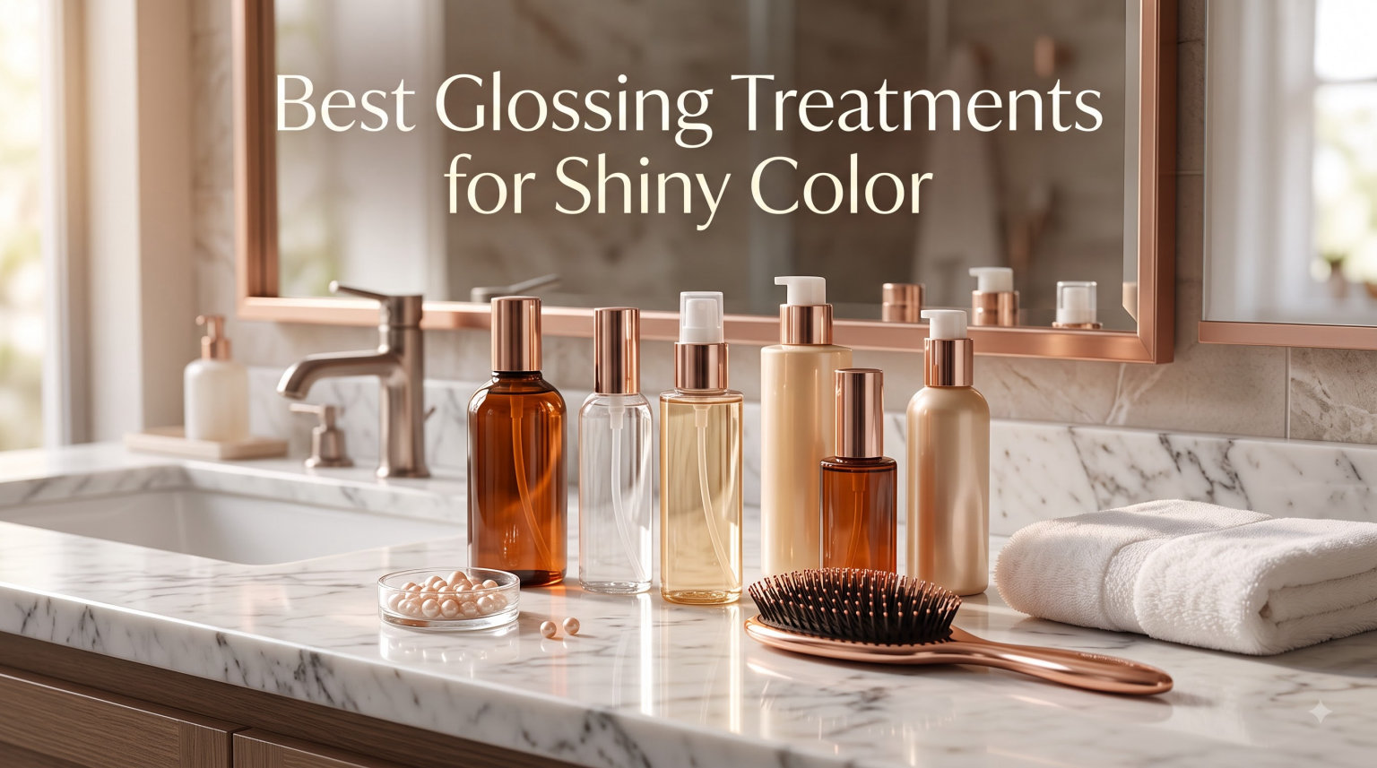 Best Glossing Treatments for Shiny Color