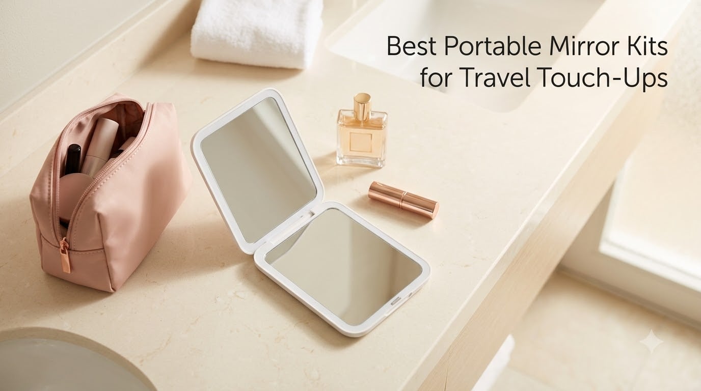 Best Portable Mirror Kits for Travel Touch-Ups