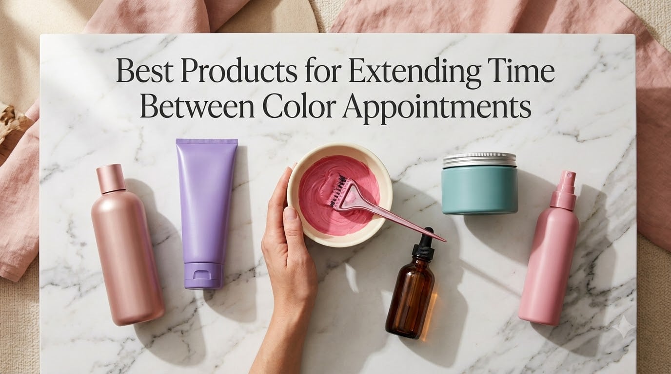 Best Products for Extending Time Between Color Appointments