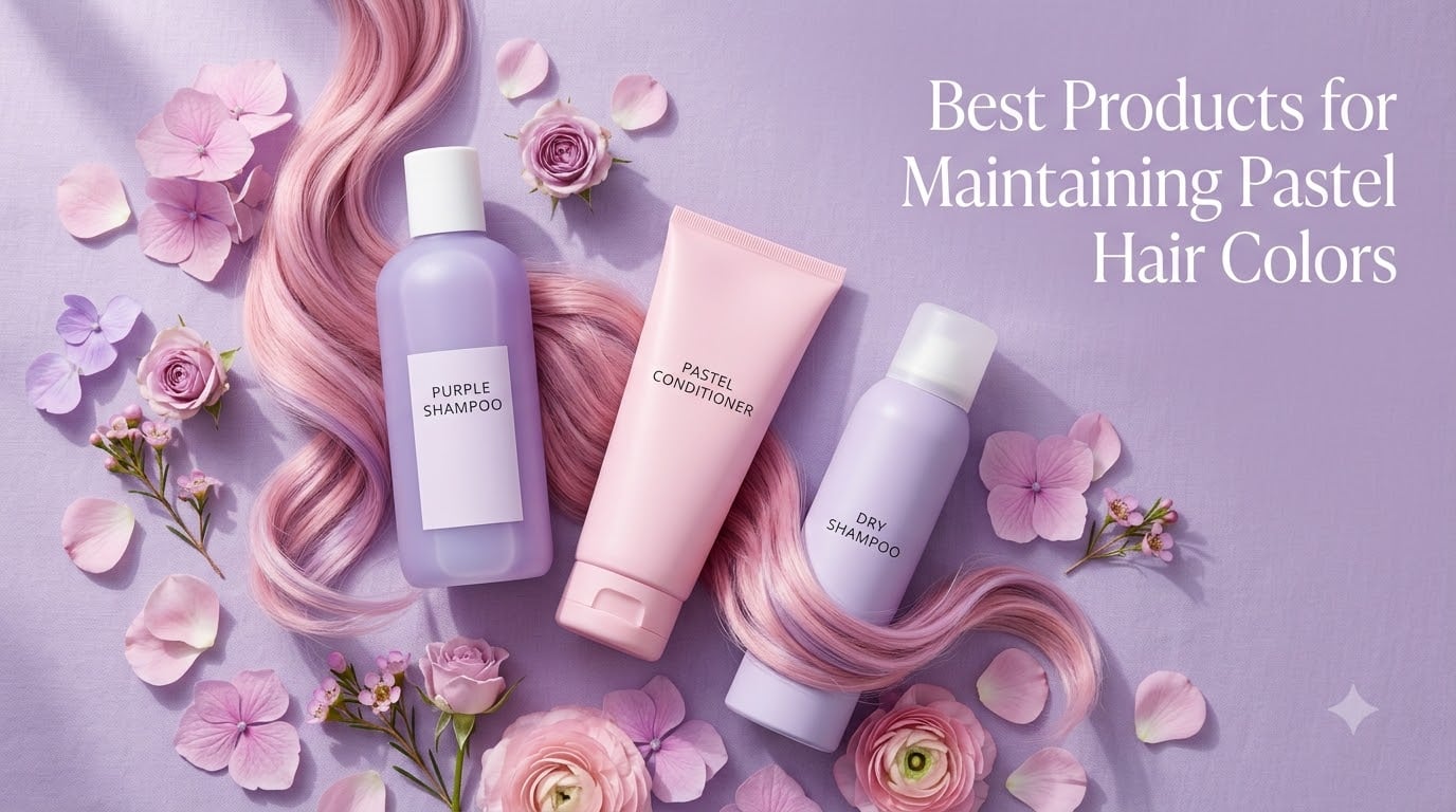 Best Products for Maintaining Pastel Hair Colors