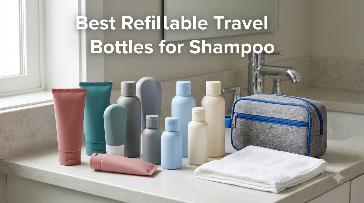 Best Refillable Travel Bottles for Shampoo
