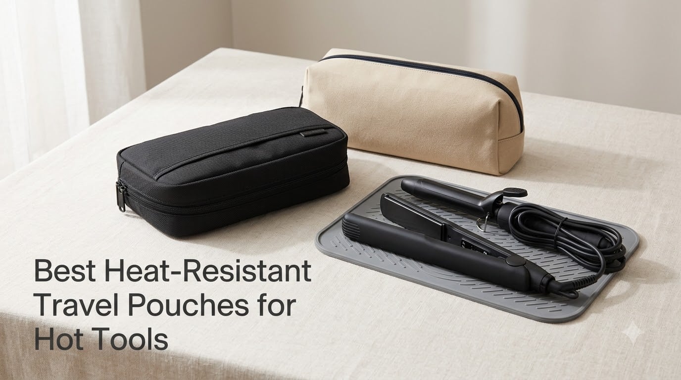 Best Heat-Resistant Travel Pouches for Hot Tools