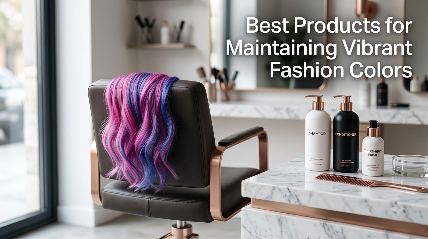 Best Products for Maintaining Vibrant Fashion Colors