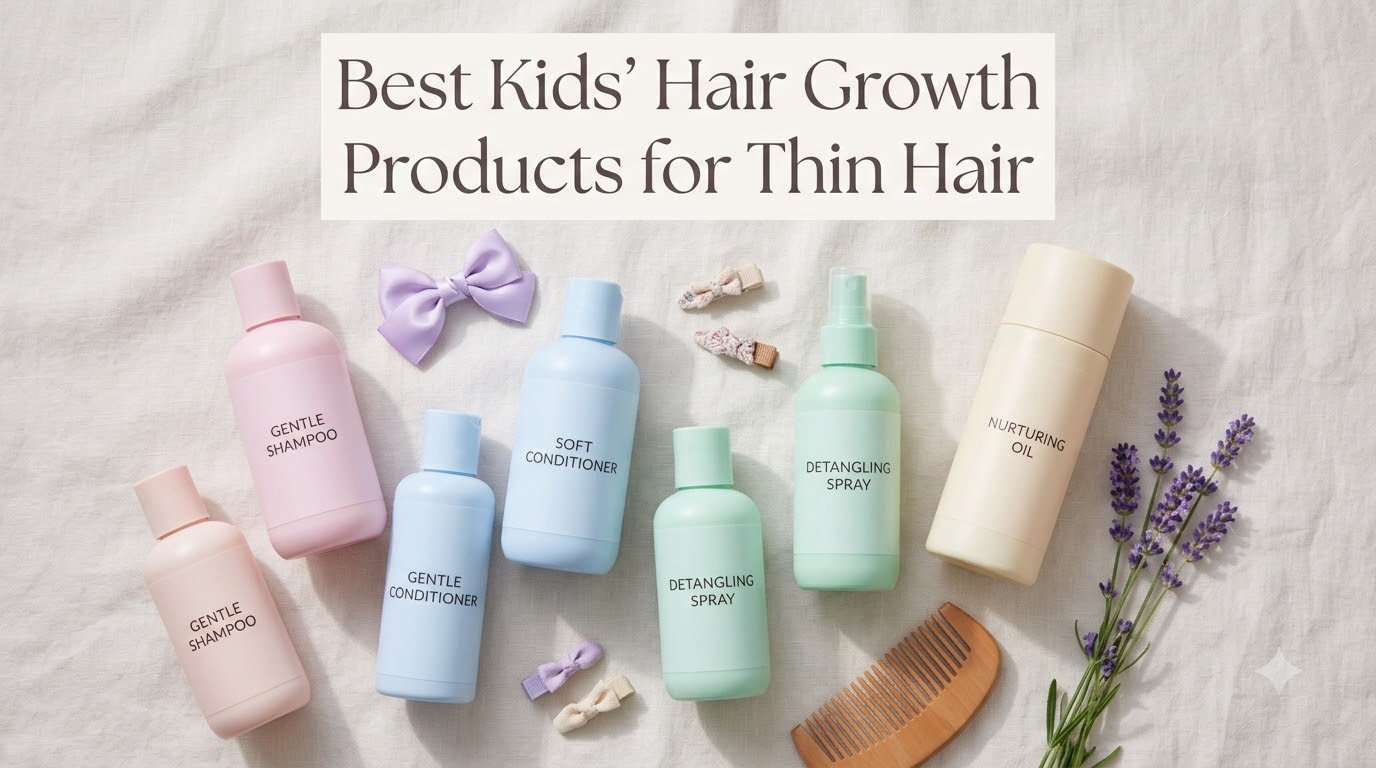Best Kids' Hair Growth Products for Thin Hair