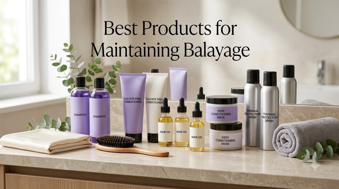 Best Products for Maintaining Balayage