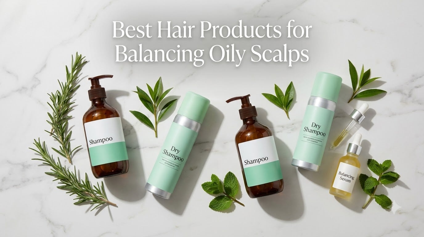 Best Hair Products for Balancing Oily Scalps
