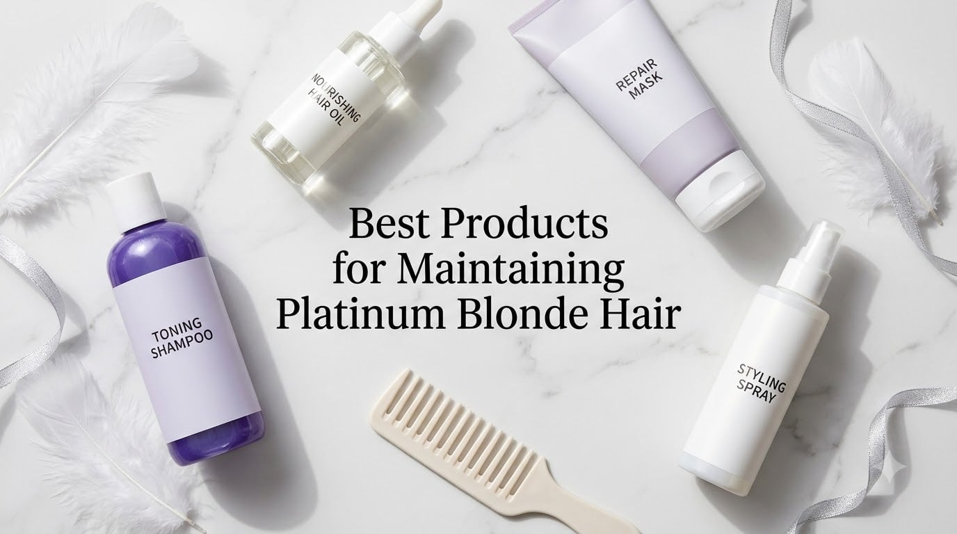 Best Products for Maintaining Platinum Blonde Hair