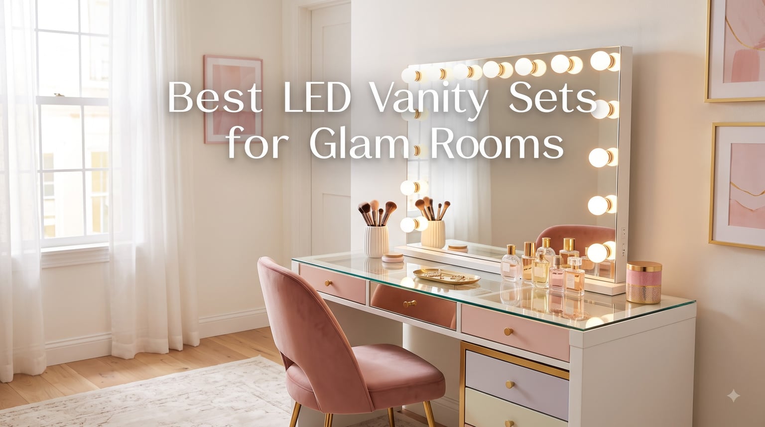 Best LED Vanity Sets for Glam Rooms