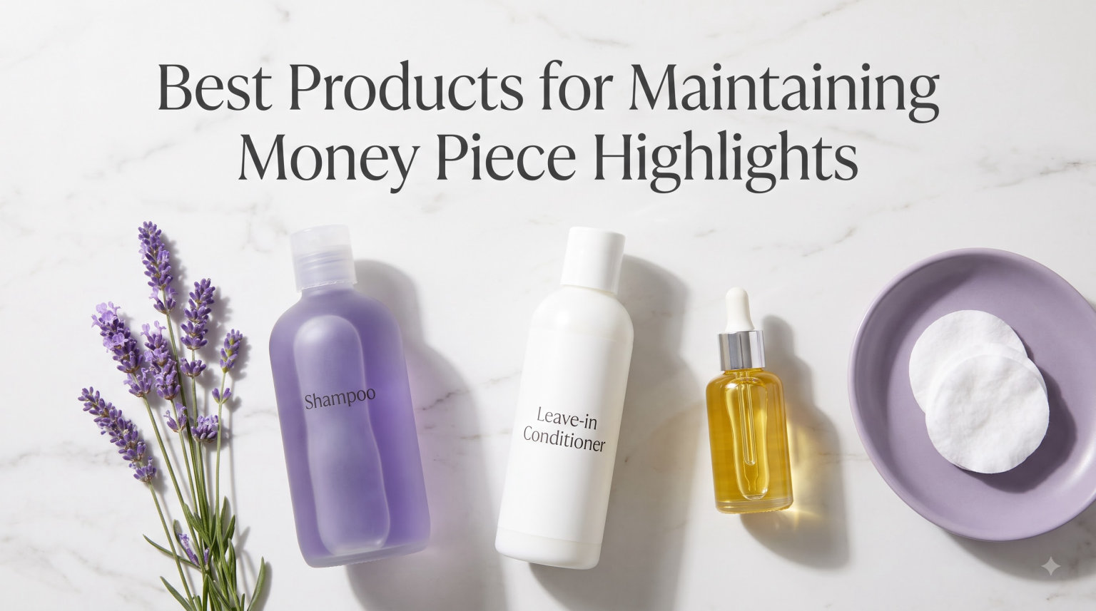Best Products for Maintaining Money Piece Highlights