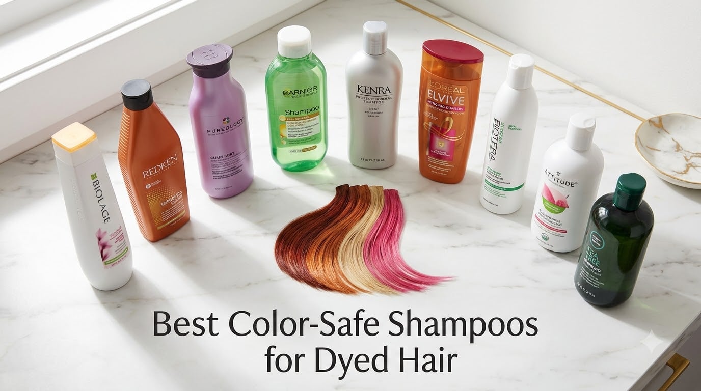 Best Color-Safe Shampoos for Dyed Hair