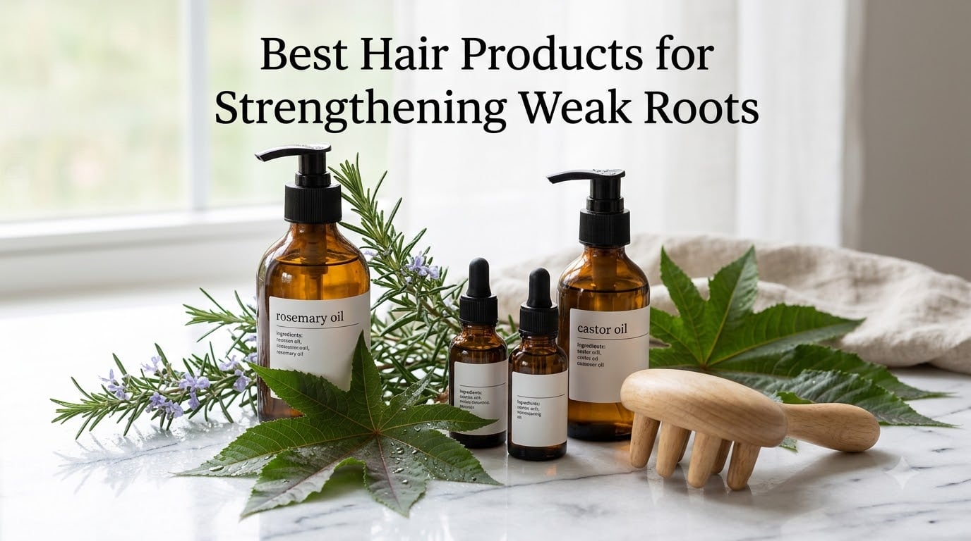 Best Hair Products for Strengthening Weak Roots