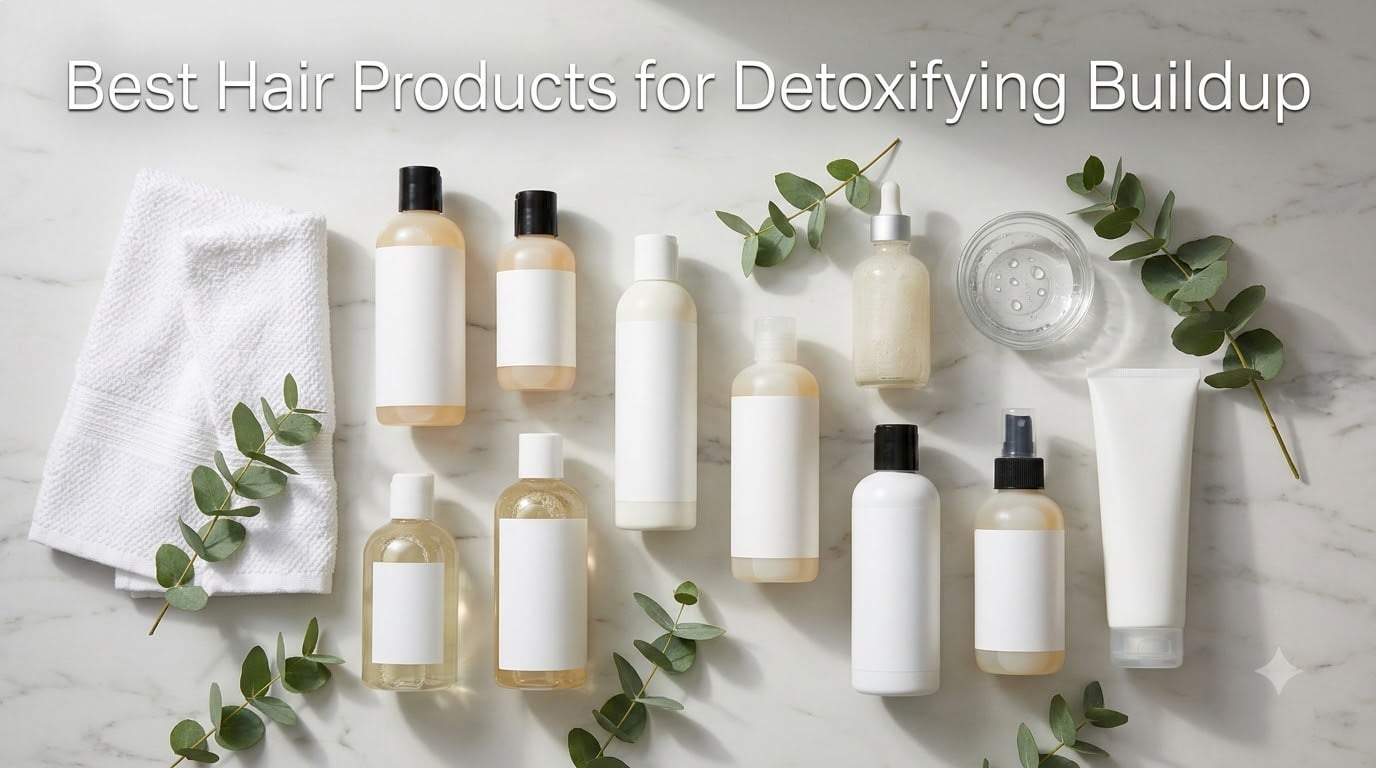 Best Hair Products for Detoxifying Buildup