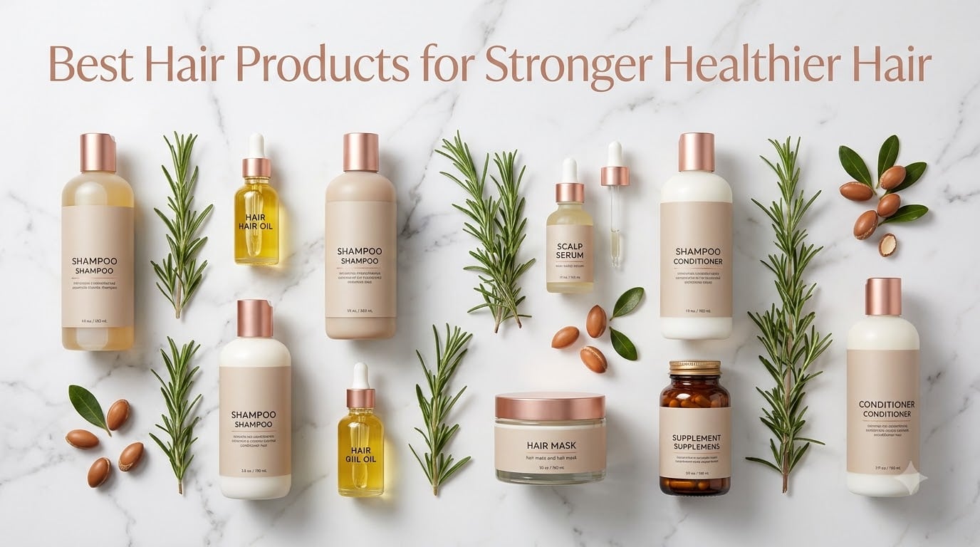 Best Hair Products for Stronger Healthier Hair