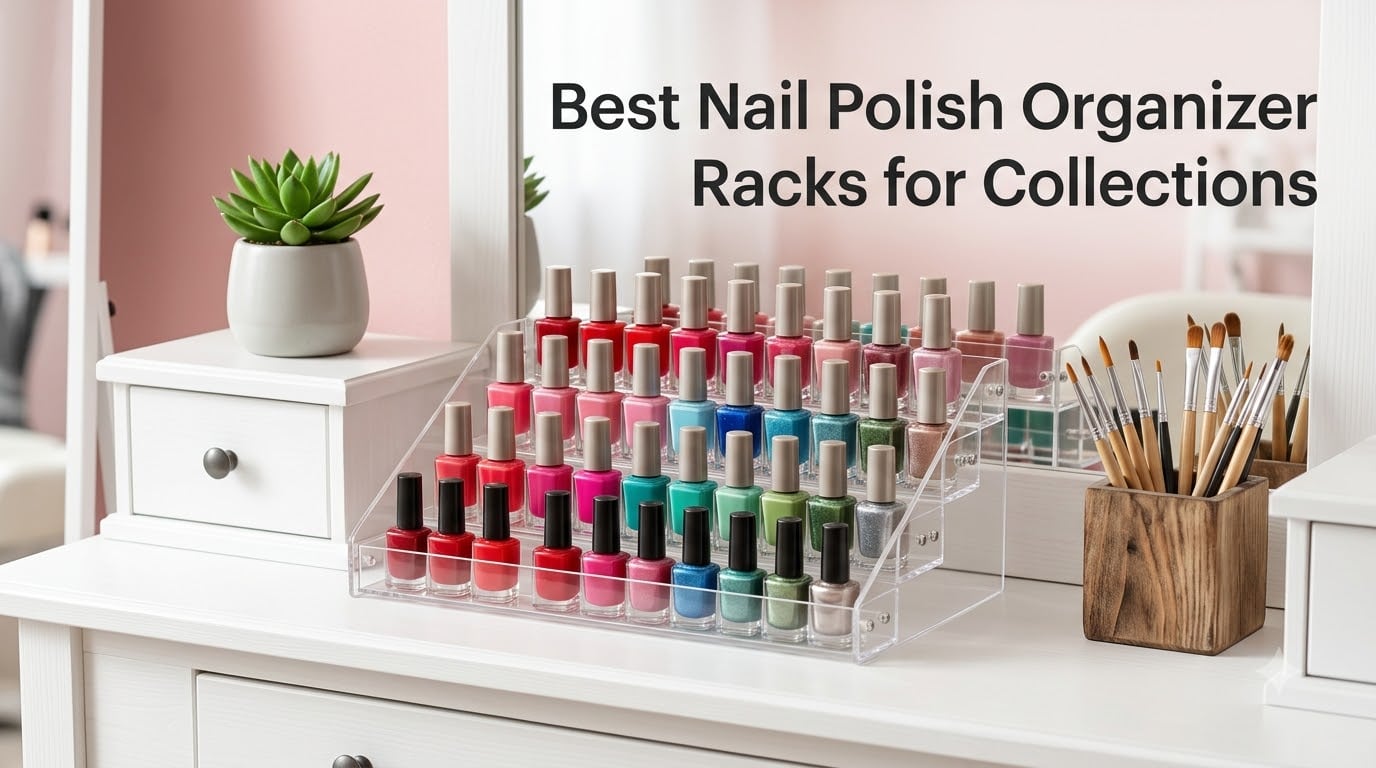 Best Nail Polish Organizer Racks for Collections