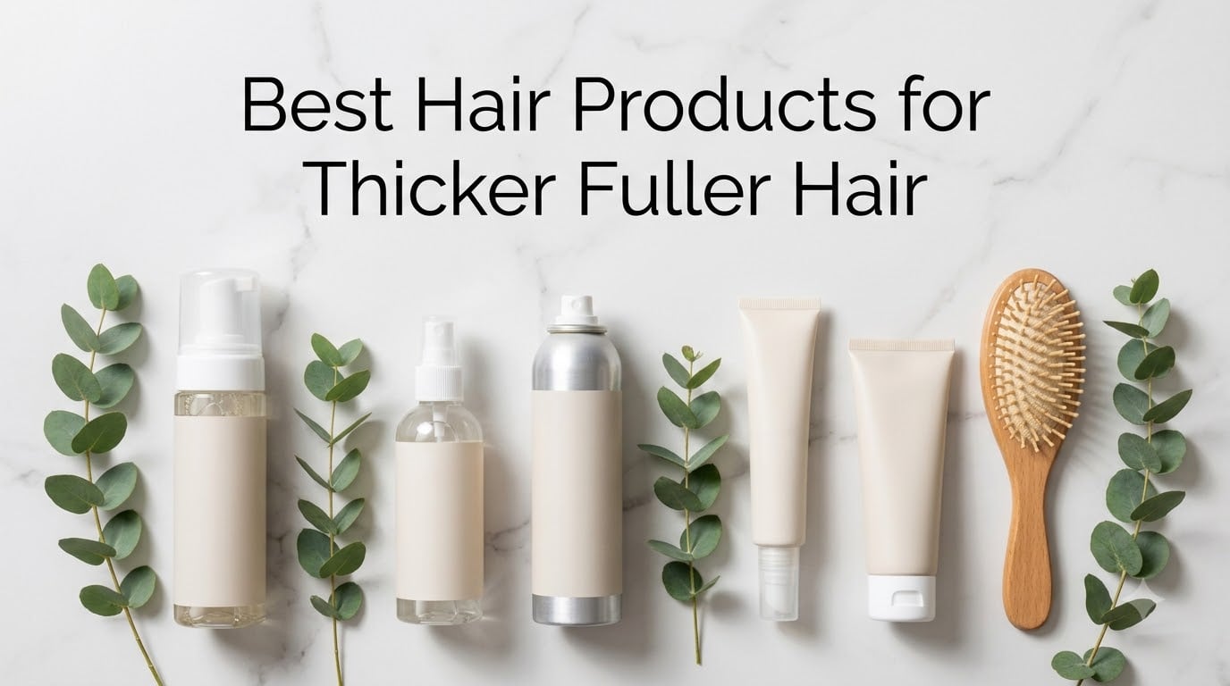 Best Hair Products for Thicker Fuller Hair