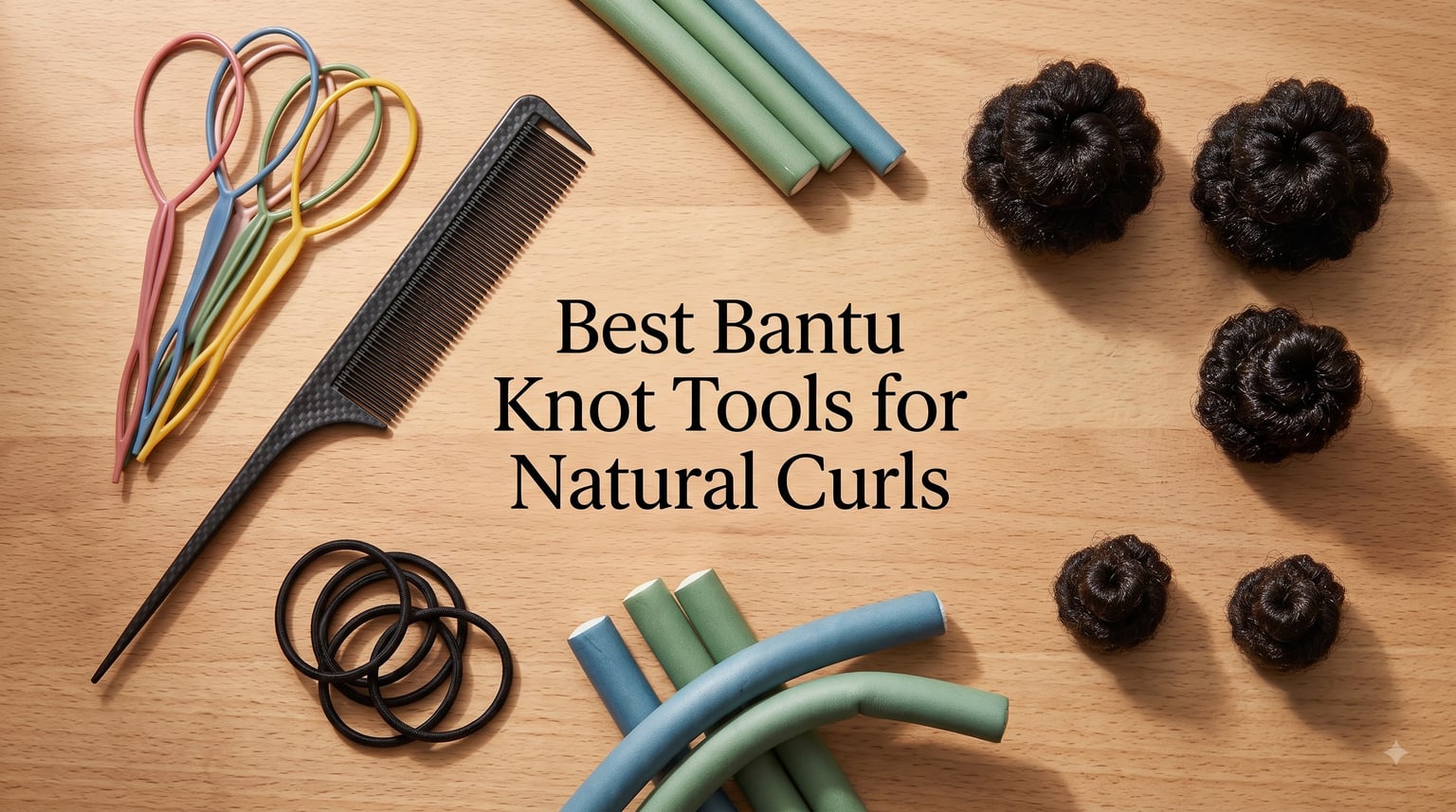 Best Bantu Knot Tools for Natural Curls