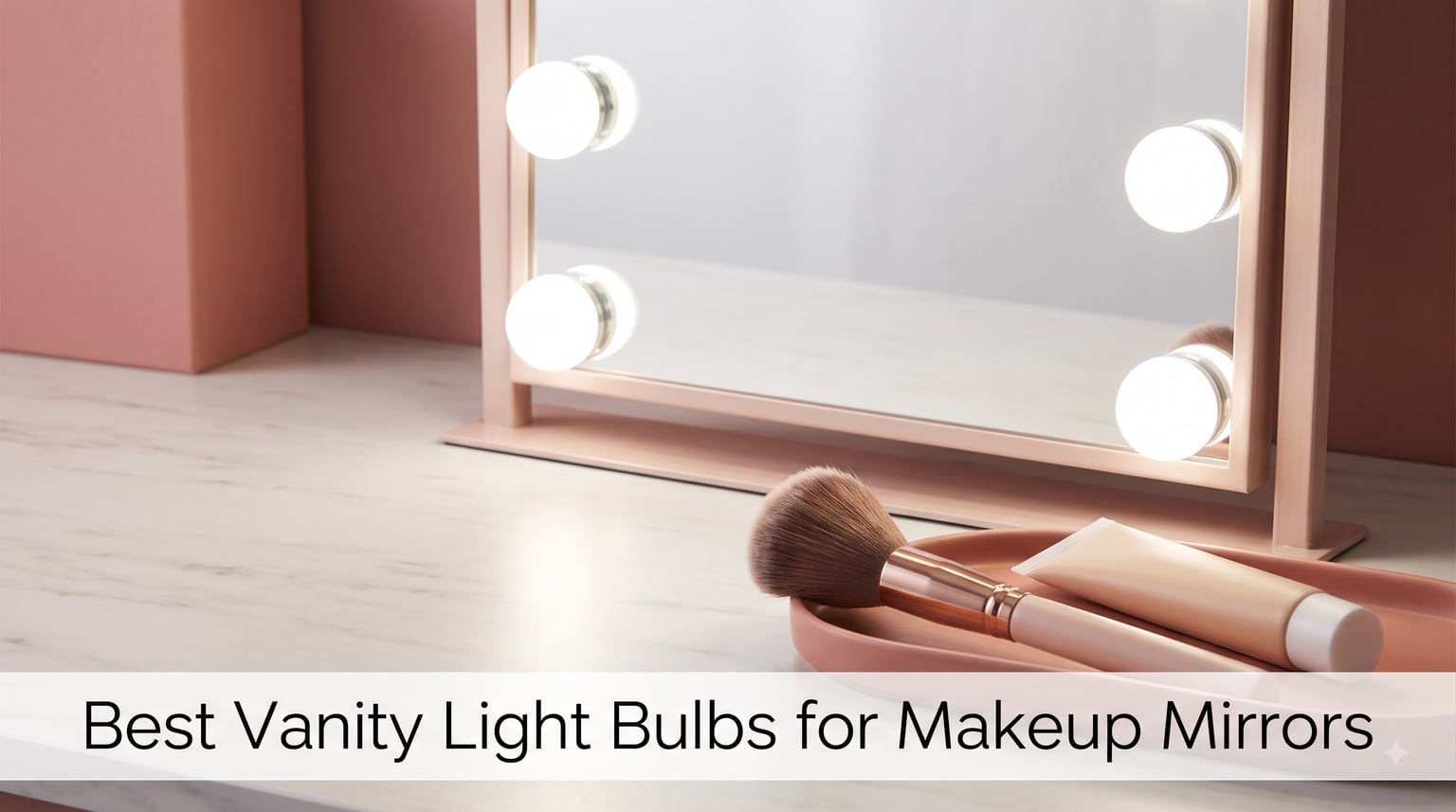 Best Vanity Light Bulbs for Makeup Mirrors