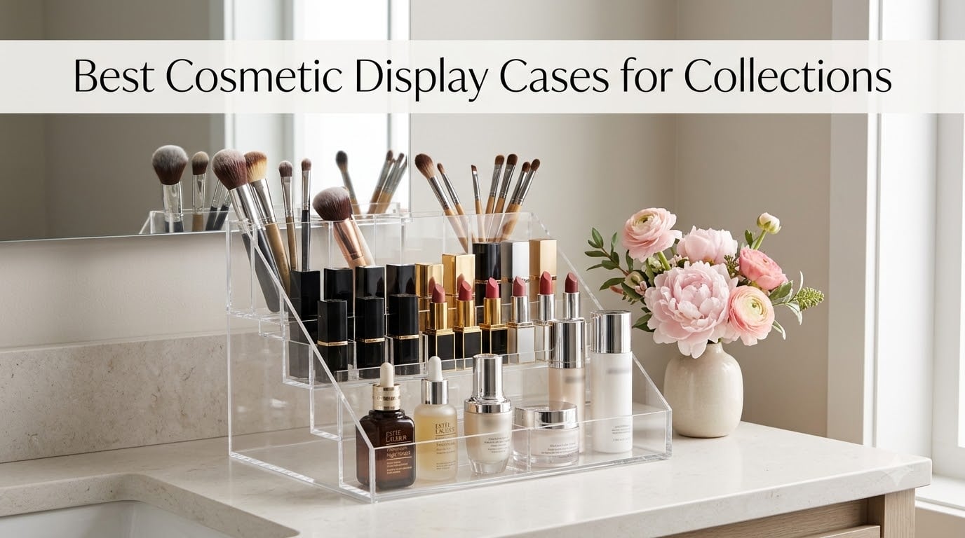 Best Cosmetic Display Cases for Collections