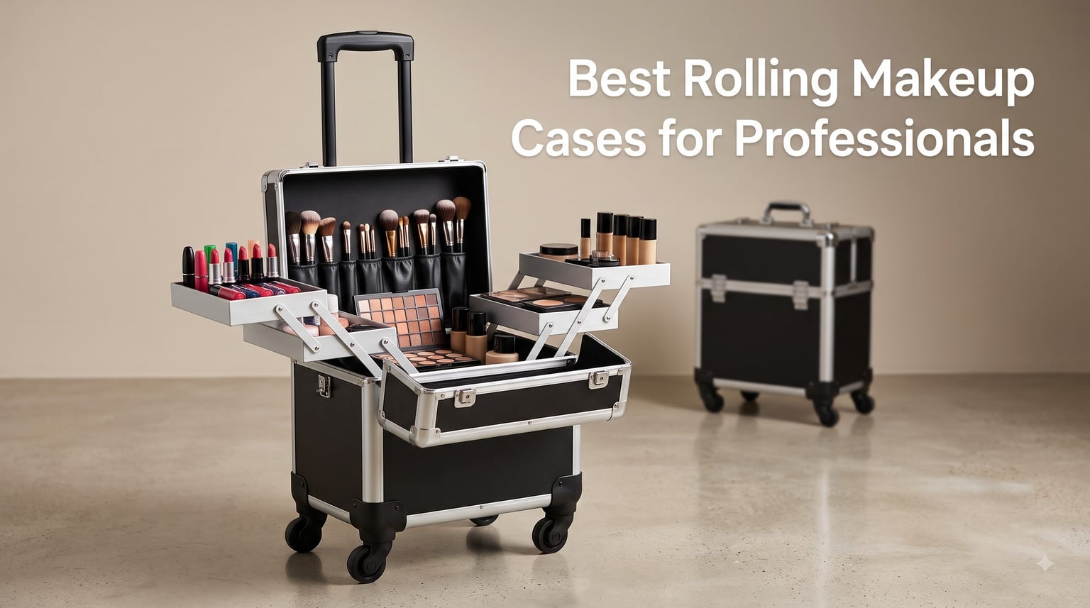 Best Rolling Makeup Cases for Professionals