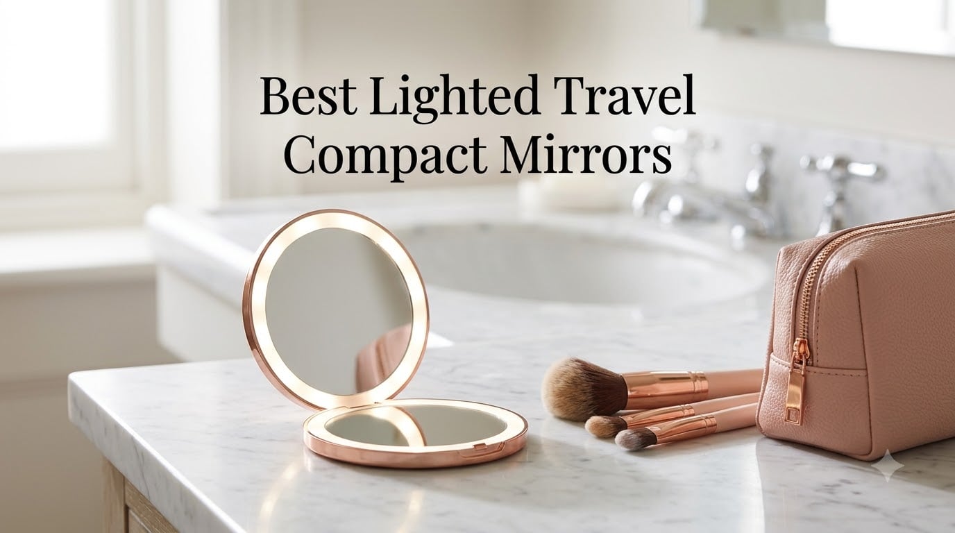 Best Lighted Travel Compact Mirrors