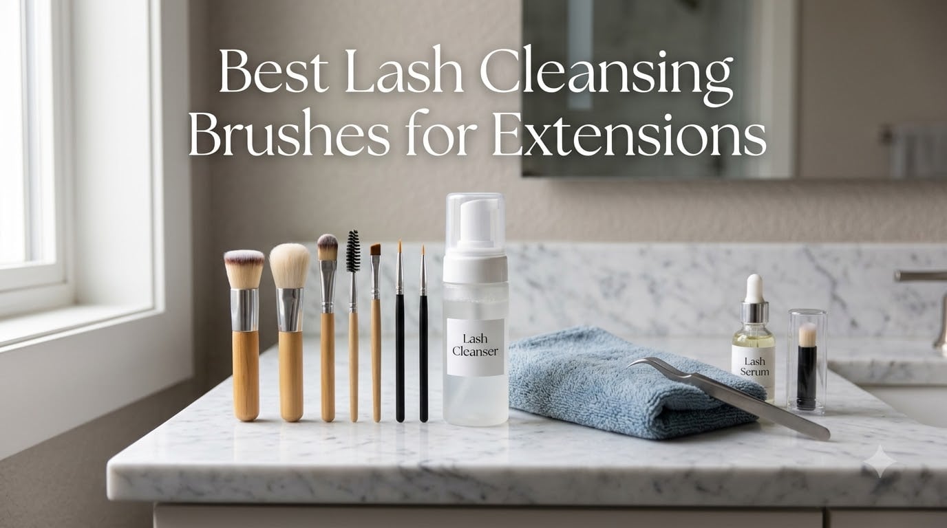 Best Lash Cleansing Brushes for Extensions