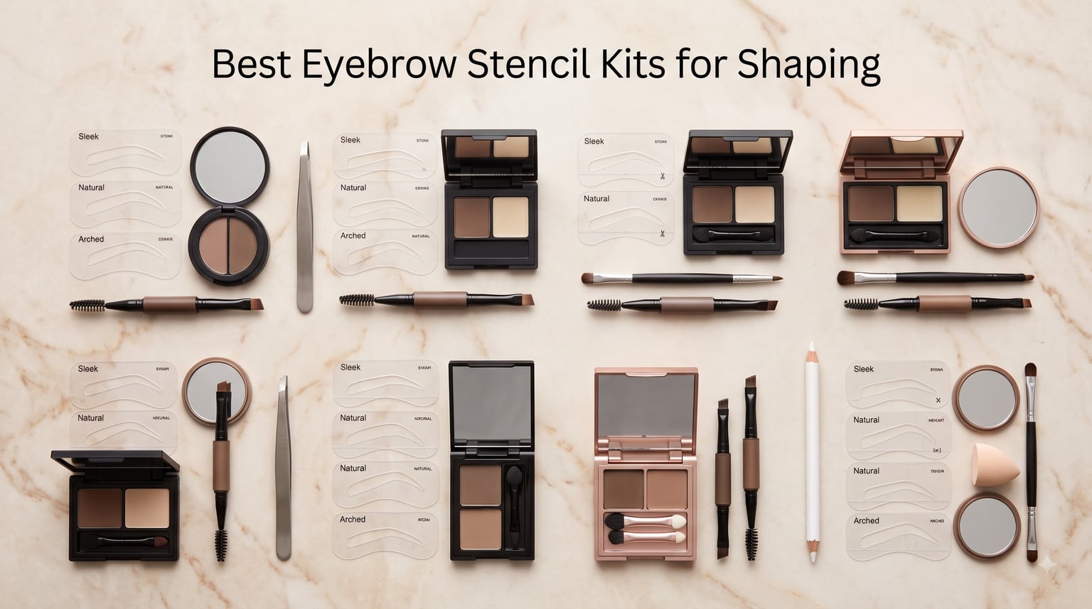 Best Eyebrow Stencil Kits for Shaping