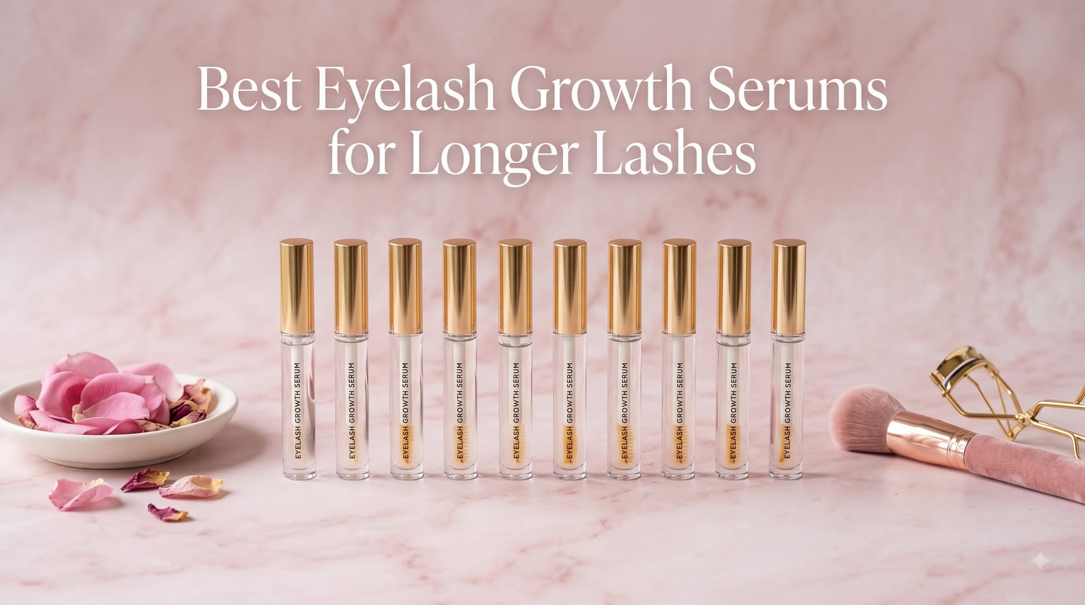 Best Eyelash Growth Serums for Longer Lashes