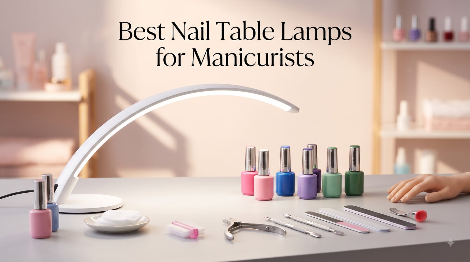 Best Nail Table Lamps for Manicurists