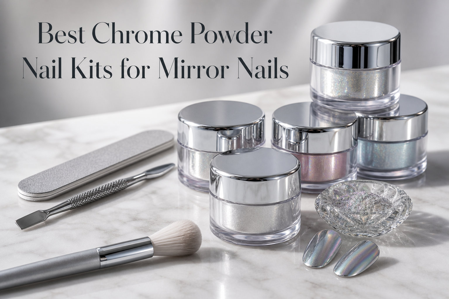 Best Chrome Powder Nail Kits for Mirror Nails