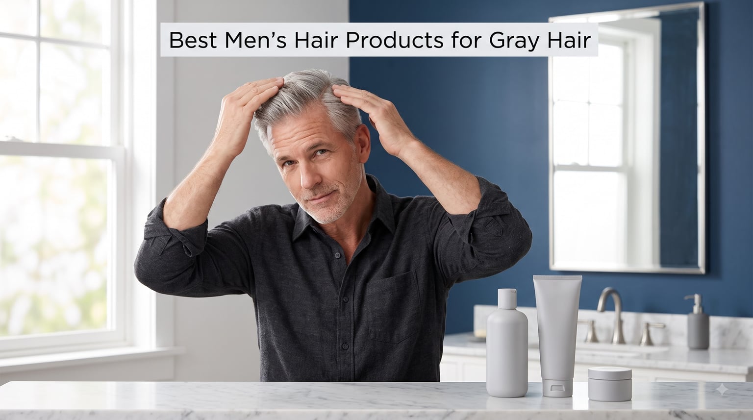 Best Men's Hair Products for Gray Hair