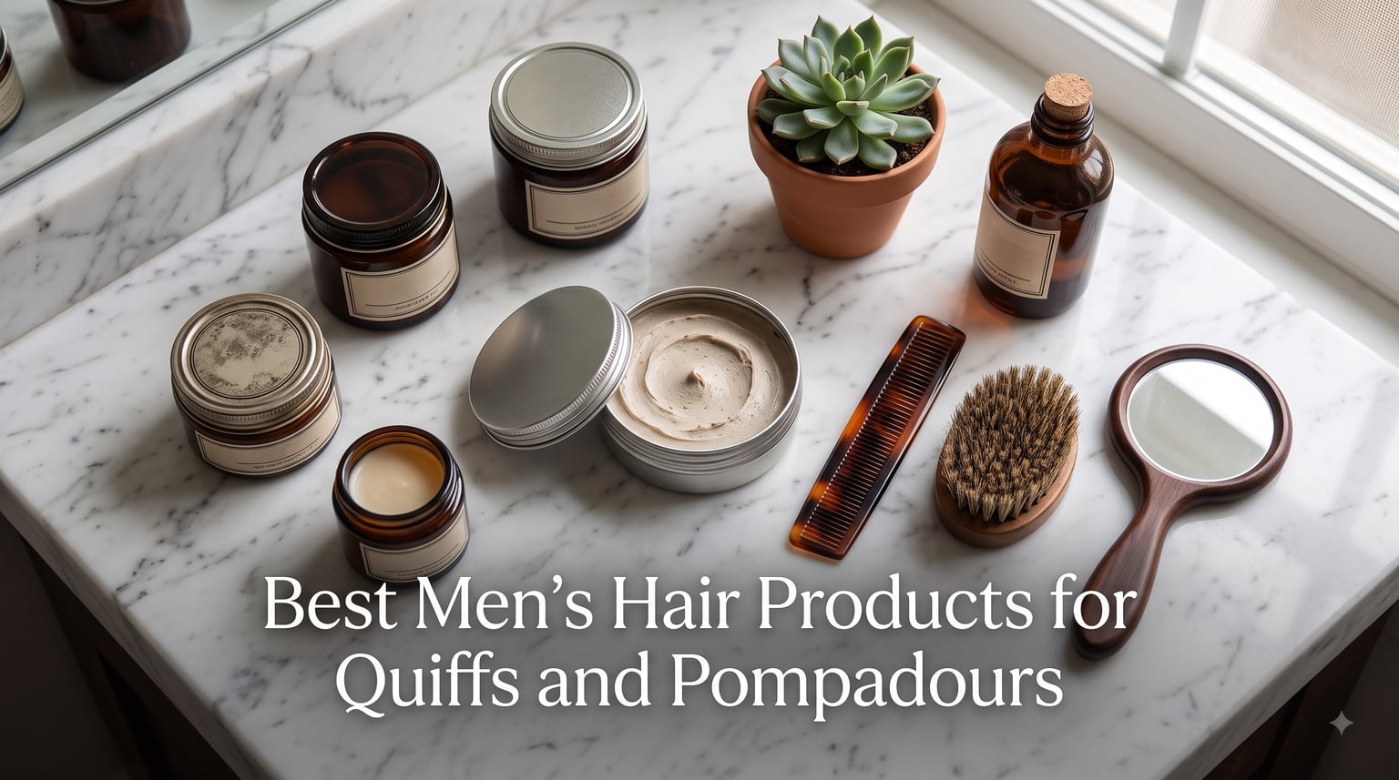 Best Men's Hair Products for Quiffs and Pompadours