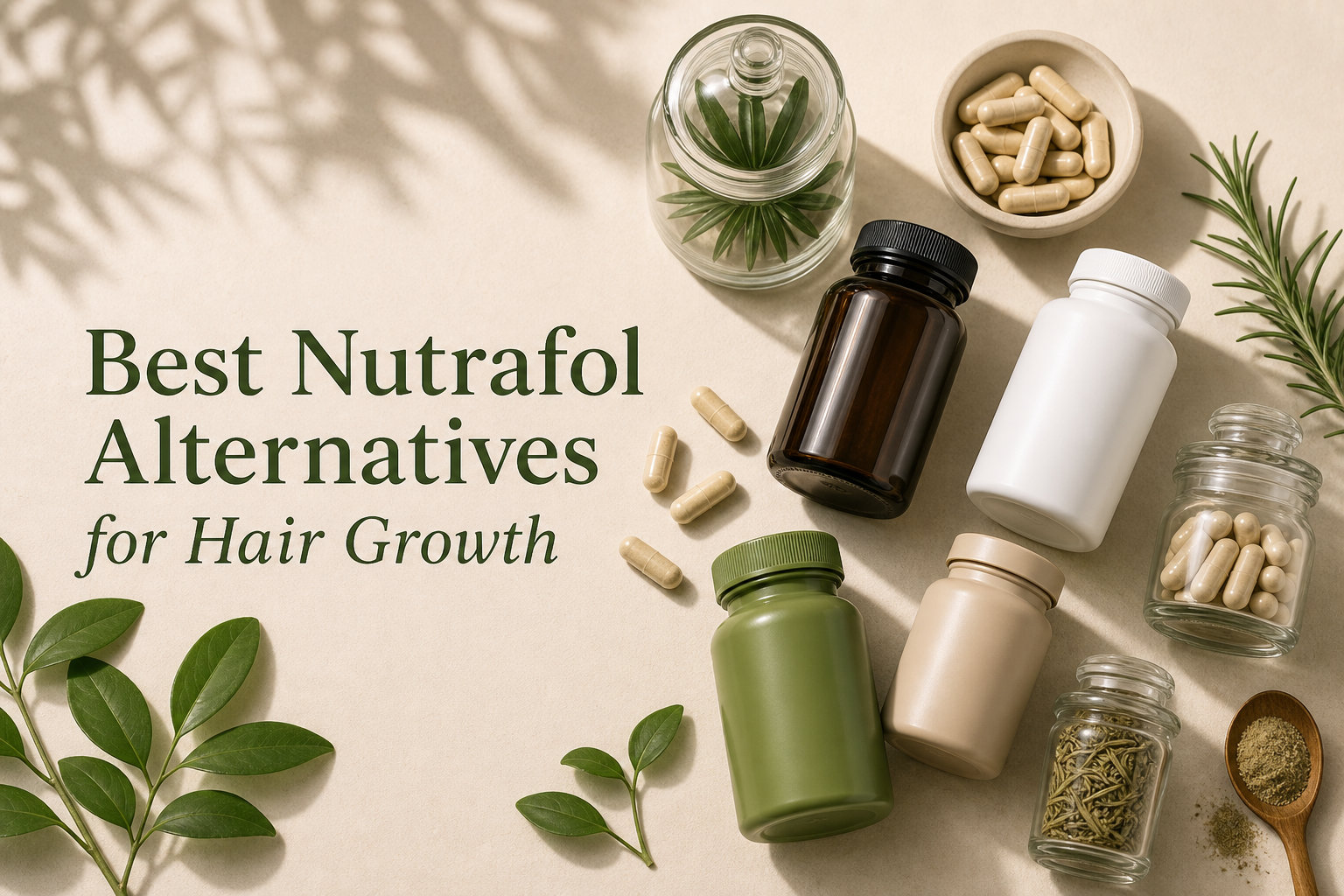Best Nutrafol Alternatives for Hair Growth