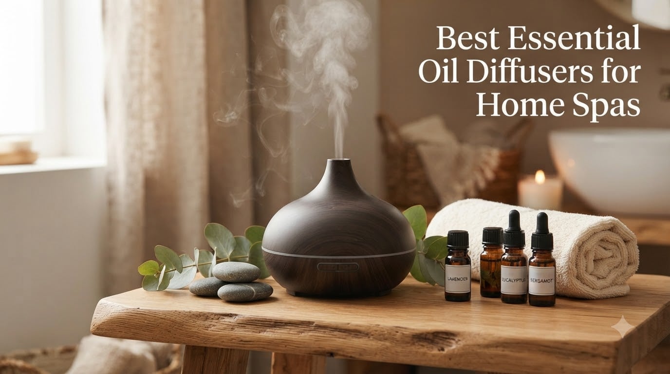 Best Essential Oil Diffusers for Home Spas