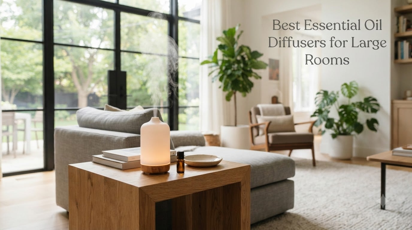Best Essential Oil Diffusers for Large Rooms