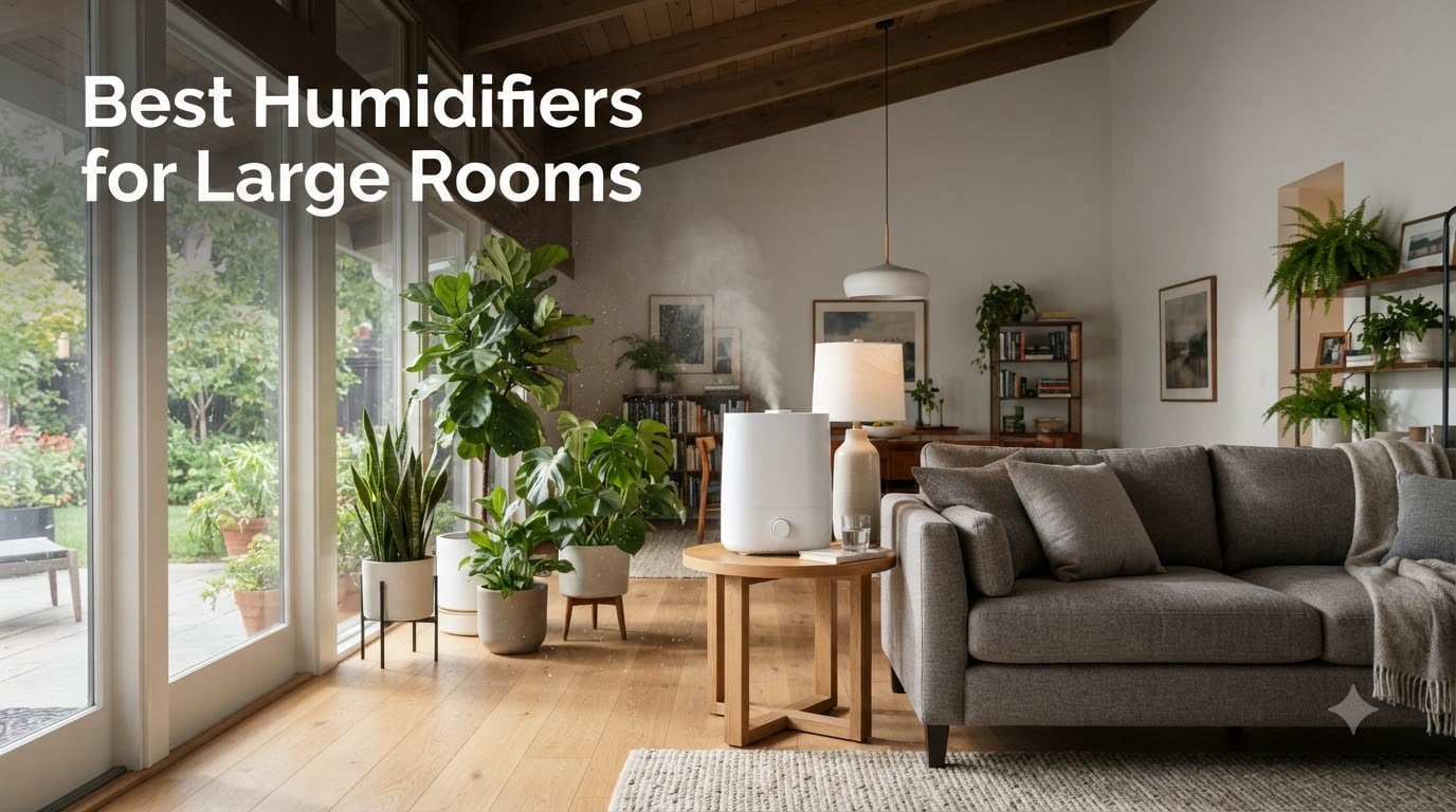 Best Humidifiers for Large Rooms