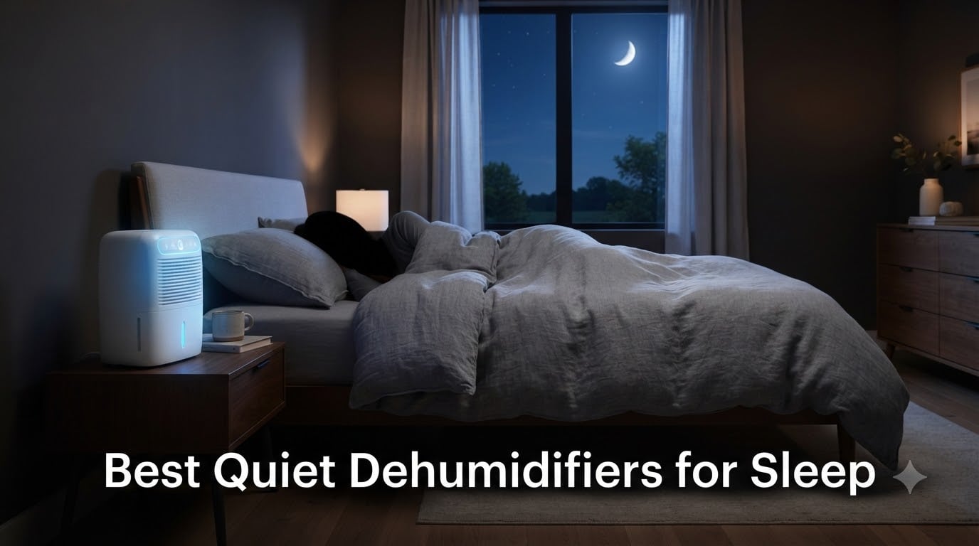 Best Quiet Dehumidifiers for Sleep