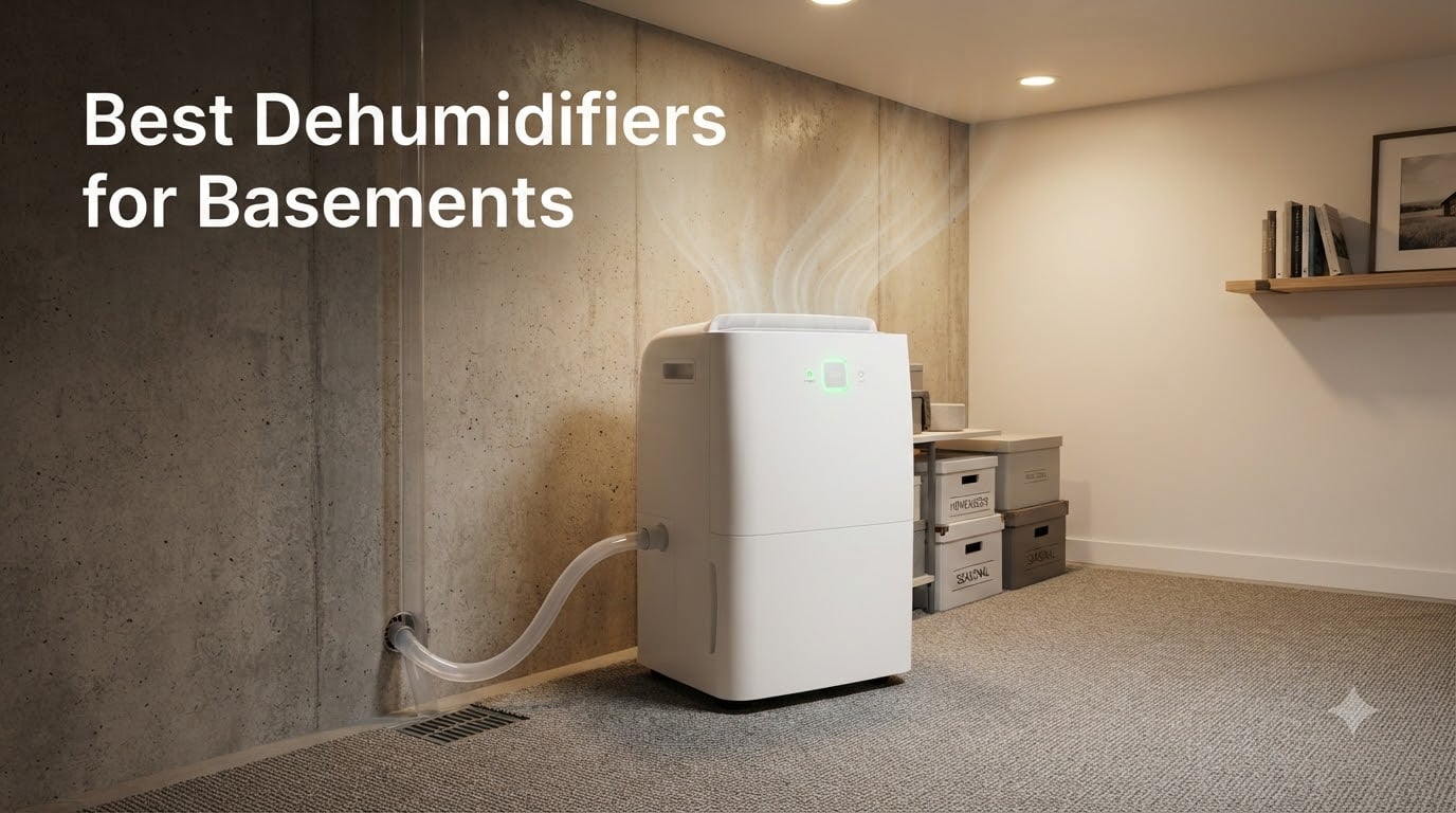 Best Dehumidifiers for Basements
