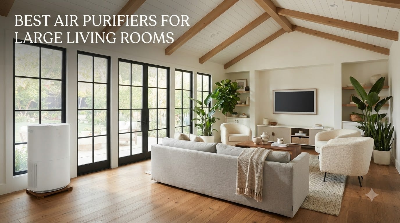 Best Air Purifiers for Large Living Rooms