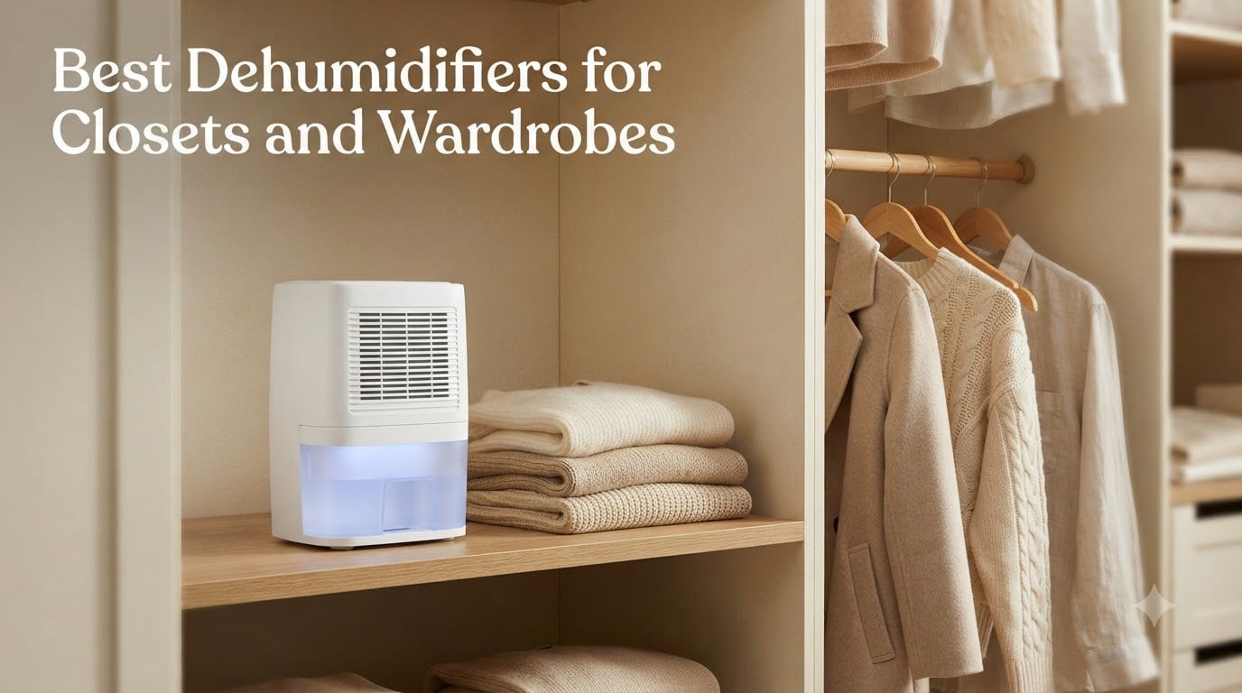 Best Dehumidifiers for Closets and Wardrobes