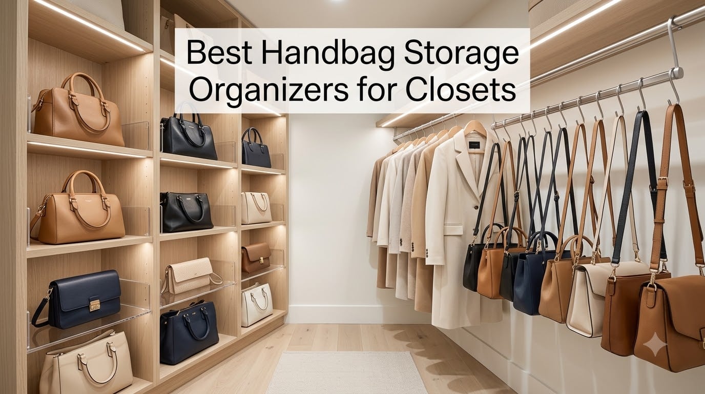 Best Handbag Storage Organizers for Closets