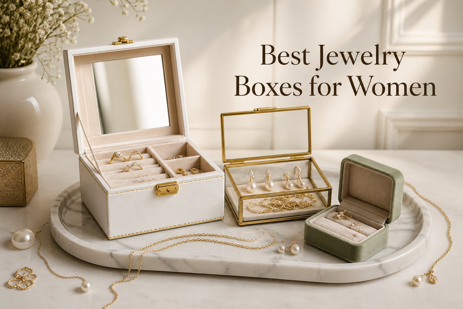 Best Jewelry Boxes for Women