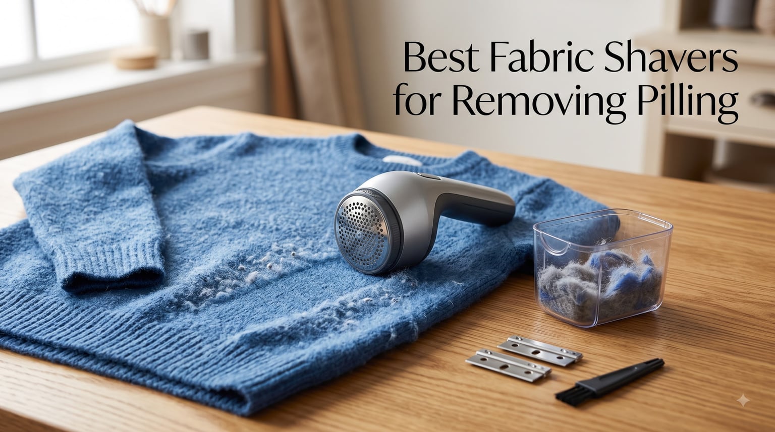 Best Fabric Shavers for Removing Pilling
