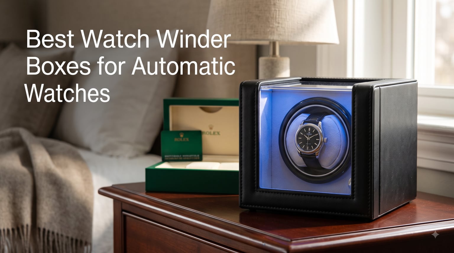 Best Watch Winder Boxes for Automatic Watches